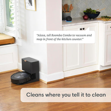 iRobot Roomba Combo J5+ Self-Emptying Robot Vacuum and Mop with Smart Mapping