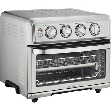 Cuisinart 8-in-1 Air Fryer and Convection Toaster Oven, Stainless - Refurbished (TOA-70FR)