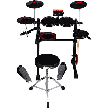 DDRUM Complete Electronic Drum Set w/ Mesh Drum Heads - DD EFLEX - Open Box