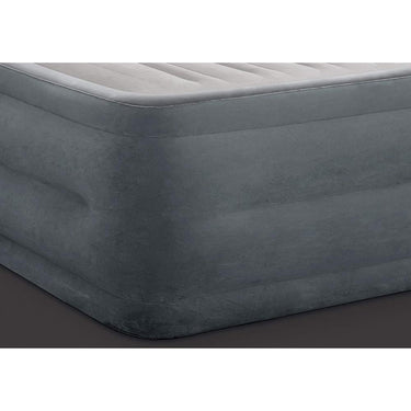 Intex Dura-Beam Deluxe 22" Queen Air Mattress w/ Built-In Electric Pump - Open Box