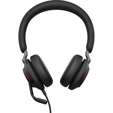 JABRA Evolve2 40 UC Wired Headphones; USB-C; Stereo; Black - Open Box