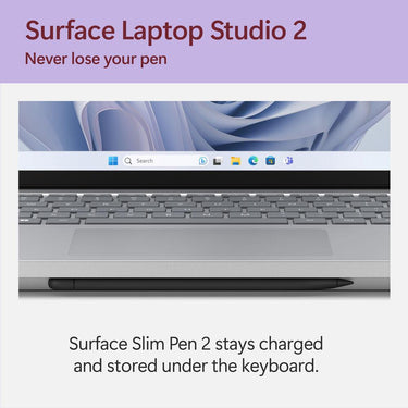 Microsoft Surface Laptop Studio 2 14.4in Touchscreen i7, 32GB RAM, 1TB SSD, Platinum