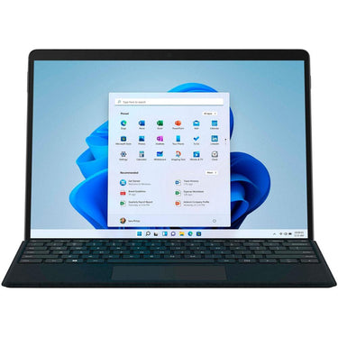 Microsoft Surface Pro 8 13in i5 8GB Memory 256GB SSD Graphite w/ Black Keyboard Bundle