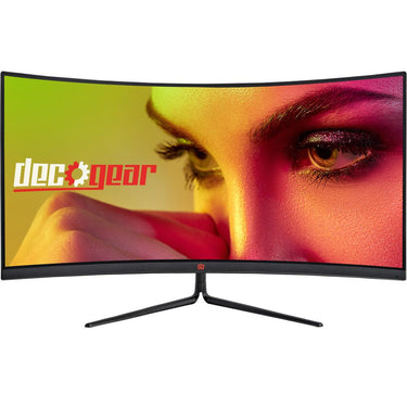 Deco Gear 30" Dual Purpose Curved Gaming Monitor 200Hz w/ MMX 150 Gaming Headset