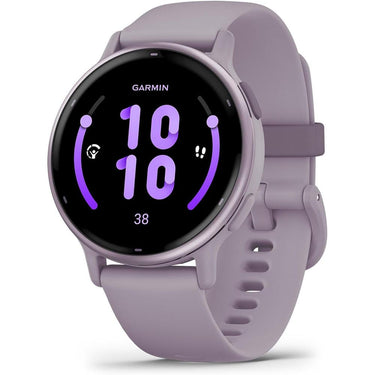 Garmin 010-02862-13 Vivoactive 5 Fitness Smartwatch, Orchid w/ Warranty Bundle