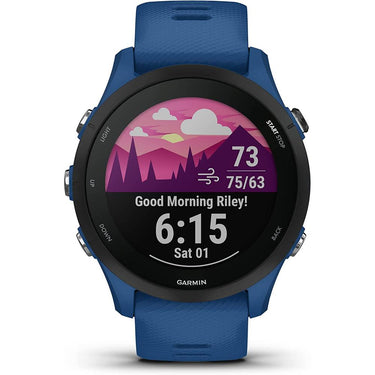 Garmin Forerunner 255 GPS Smartwatch, Tidal Blue w/ Accessories Bundle