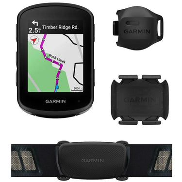 Garmin Edge 540, Compact GPS Cycling Computer with Sensors + Accessories Bundle
