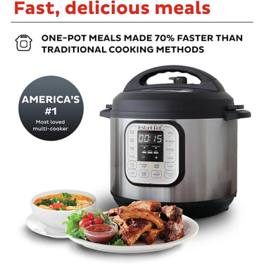 Instant Pot Duo 8-quart Multi-Use Pressure Cooker, V5 - Refurbished