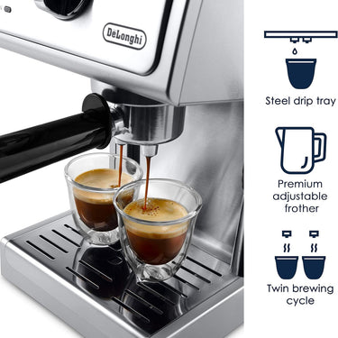DeLonghi De'Longhi 15 Bar Pump Espresso Machine - ECP3630