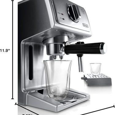 DeLonghi De'Longhi 15 Bar Pump Espresso Machine - ECP3630, Factory Refurbished