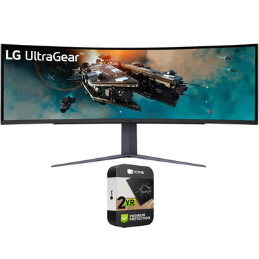 LG 49" Curved UltraGear DQHD 1ms Monitor, VESA DisplayHDR 1000 + 2 Year Warranty