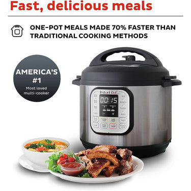 Instant Pot Instant Pot Duo 7-in-1 Electric Cooker, 6 Quart, A072100375ATN, Refurbished