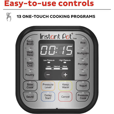 Instant Pot Instant Pot Duo 7-in-1 Electric Cooker, 6 Quart, A072100375ATN, Refurbished