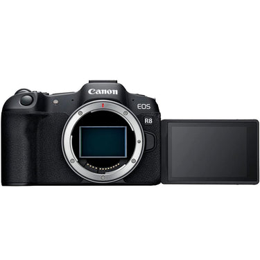 Canon EOS R8 Mirrorless Camera Body + 1TB Portable SSD + 2x 128GB Card + Reader