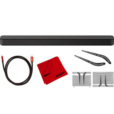 Sony 2.0ch Soundbar with Integrated Tweeter + Bracket Mount, Cable and Cloth
