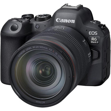 Canon R6 Mark II Camera w/24-105mm USM Lens +128GB CFexpress Card +128GB Card +Reader