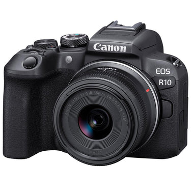 Canon EOS R10 Camera w/ 18-45mm Lens Content Creator Kit + 1TB Portable SSD Bundle