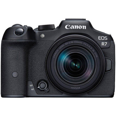 Canon EOS R7 Camera w/ 18-150MM IS STM Lens + 1TB Portable SSD + 2x 64GB Card + Reader