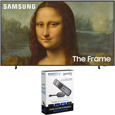 Samsung QN65LS03BA 65" The Frame QLED 4K TV with Redeemable DIRECTV Gemini Air