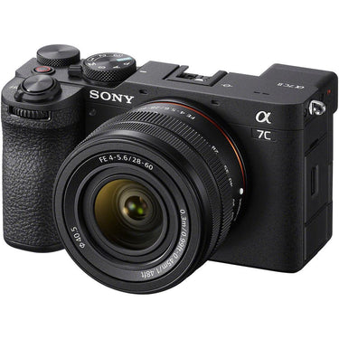 Sony a7C II Full Frame Mirrorless Camera Black + 2 Lens Kit 28-60mm & 50mm Bundle