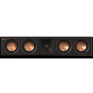 Klipsch RP-404C II Speaker: Enhanced Tweeter for Crystal-Clear Dialogue - Ebony