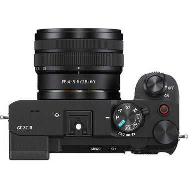 Sony a7C II Full Frame Mirrorless Camera Black + 28-60mm Lens & Essentials Kit Bundle