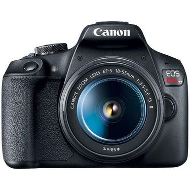 Canon EOS Rebel T7 DSLR Camera + 18-55mm f/3.5-5.6 Lens + 2x 64GB Card +Card Reader
