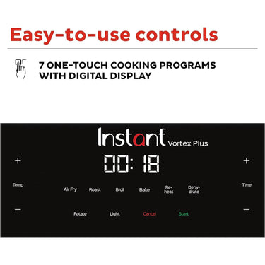 Instant Pot 10-Quart Air Fryer, 7-in-1 Functions, Factory Refurbished