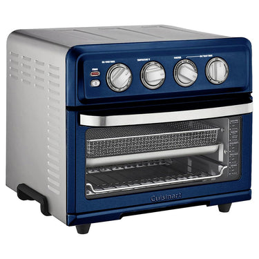 Cuisinart TOA-70NV AirFryer Toaster Oven w/ Grill, Navy Blue + Warranty Bundle