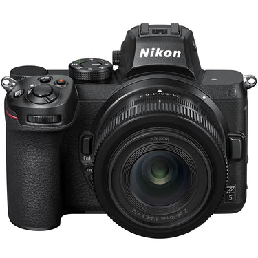 Nikon Z5 Mirrorless Camera + 24-50mm f/4-6.3 Lens + 2x 128GB Card + Card Reader