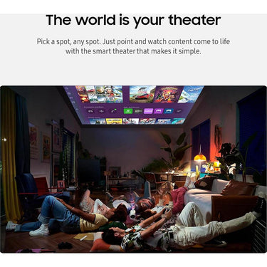 Samsung The Freestyle Projector 2nd Gen with Gaming Hub - Open Box