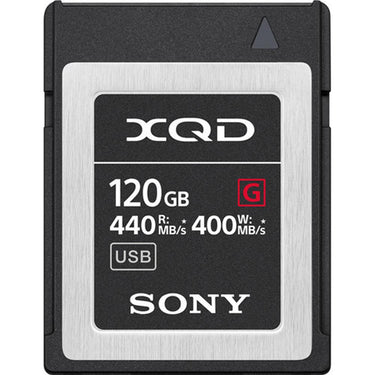 Sony Professional XQD G-Series 120GB Memory Card (QD-G120F) - Open Box