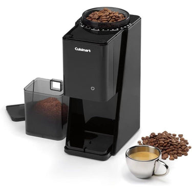Cuisinart Brew Central 12-Cup Programmable Coffeemaker + Touchscreen Burr Grinder (Black)
