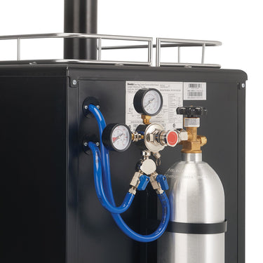 DANBY ***100 LB ***5.4 cu. ft. Dual-Tap Keg Cooler, Stainless Steel-DKC054A1BSL2DB
