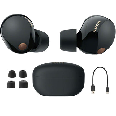 Sony WF-1000XM5 Noise Canceling Truly Wireless Earbuds, Refurb. +Accessories Bundle