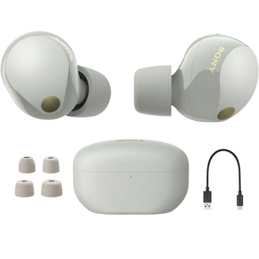 Sony WF-1000XM5 Noise Canceling Truly Wireless Earbuds, Refurb. +Accessories Bundle