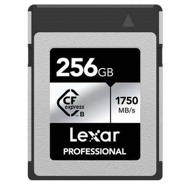 Lexar CFexpress Type B SILVER Series Memory Card 256GB 2 Pack with Card Reader