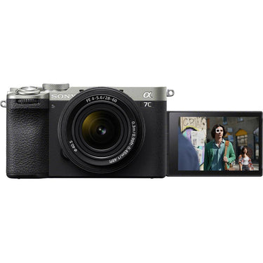 Sony a7C II Full Frame Mirrorless Camera + 28-60mm Lens Silver ILCE-7CM2L/S, Open Box