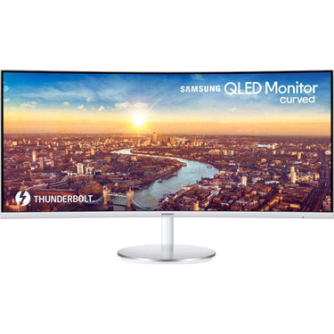 Samsung CJ791 34" 3440x1440 Thunderbolt 3 Curved QLED PC Monitor - Open Box