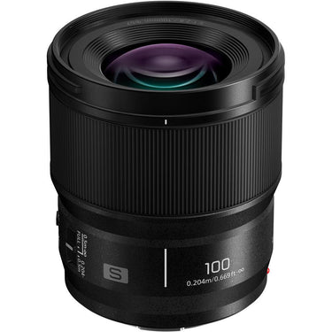 Panasonic LUMIX S 100mm F2.8 Macro Lens for Full Frame Cameras + 7 Year Protection Pack