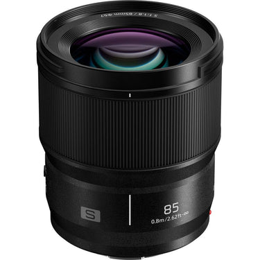 Panasonic LUMIX S 85mm F1.8 Lens for L-Mount Full Frame Cameras + 7 Year Protection Pack