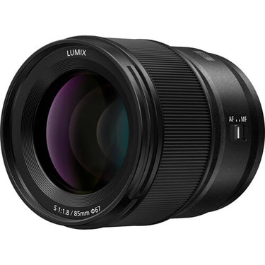Panasonic LUMIX S 85mm F1.8 Lens for L-Mount Full Frame Cameras + 7 Year Protection Pack