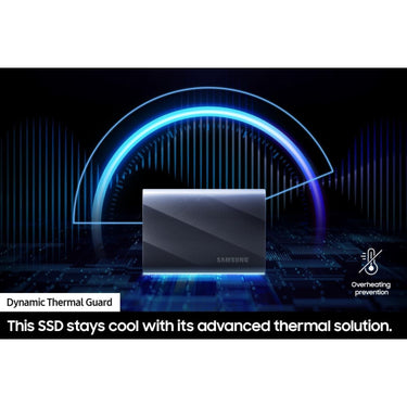 Samsung T9 4TB Portable SSD, USB 3.2 Gen 2x2, Black (MU-PG4T0B)
