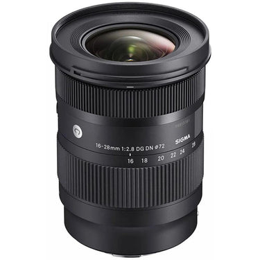 Sigma 16-28mm F2.8 DG DN Contemporary Lens for Sony E Mount + 128GB Memory Card Bundle