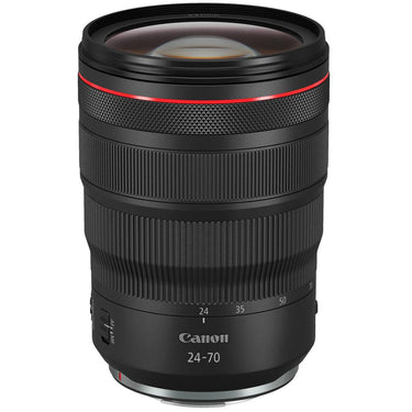 Canon 3680C002 RF 24-70mm F2.8L IS USM Lens + 2x 64GB Card & Reader Bundle