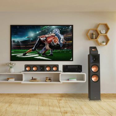 Onkyo TX-NR6100 7.2-Channel AV Receiver w/ 2x Klipsch Floorstanding Speakers Bundle