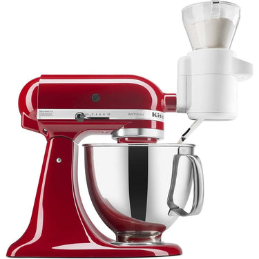 Kitchen Aid KSMSFTAQ Sifter +Scale Attachment, White +Accessory +Warranty Bundle