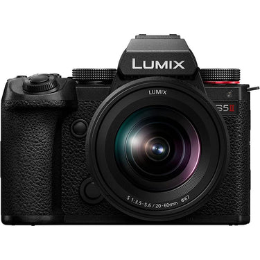 Panasonic Lumix S5II Mirrorless Camera +20-60mm Lens + 2x 64GB Card & Reader Bundle