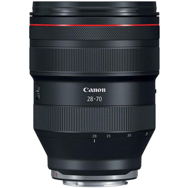 Canon RF 28-70mm F2 L USM Lens Full Frame Zoom for RF Mount Camera + 64GB Dual Bundle