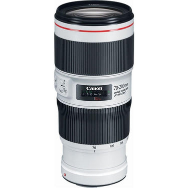 Canon EF 70-200mm f/4.0 L IS II USM Telephoto Zoom + 64GB Dual Bundle